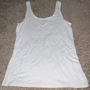 Basic white tank from Walmart
